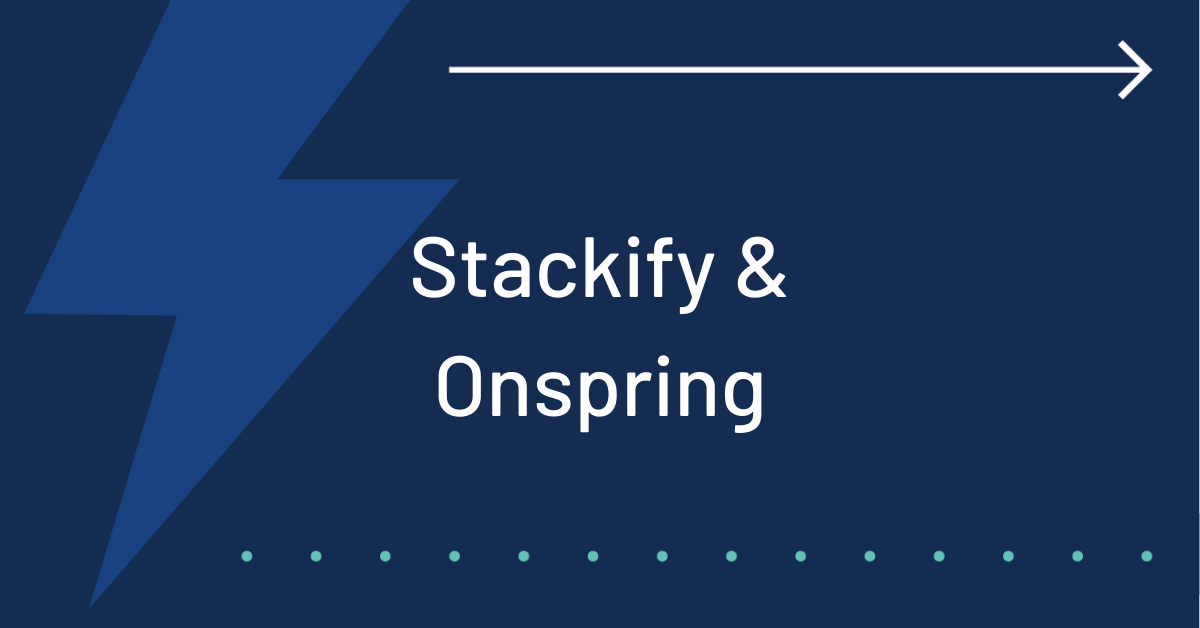 Stackify Onspring ITSM Software GRC Software Marketing