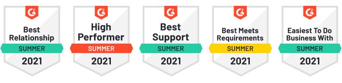 G2.com Awards Onspring Summer 2021