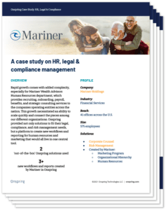 Marnier Compliance, Legal and HR Management Case Study