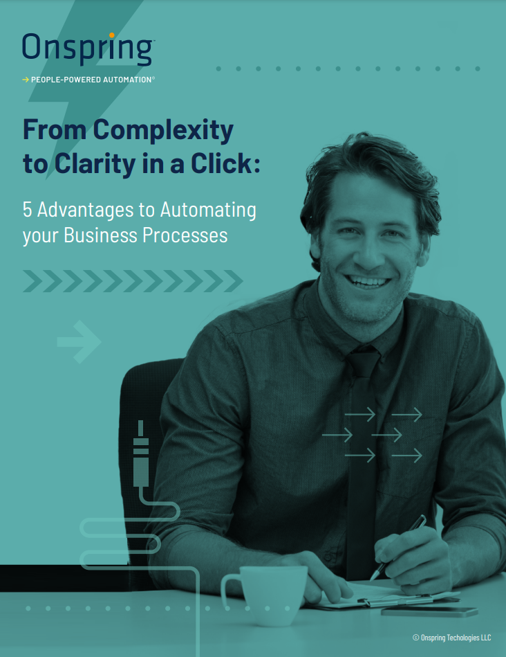 Advantages to Automating Business Processes e-book cover