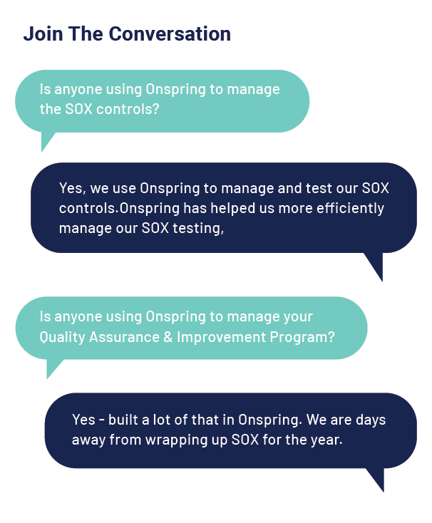Join the Conversation in the Onspring Community