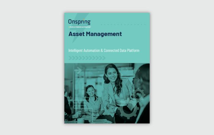 Asset Management with Onspring Datasheet