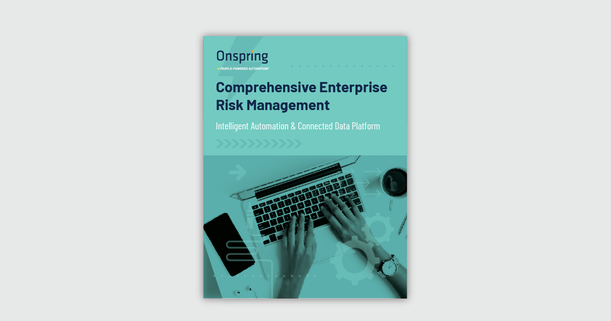Risk Management with Onspring Datasheet