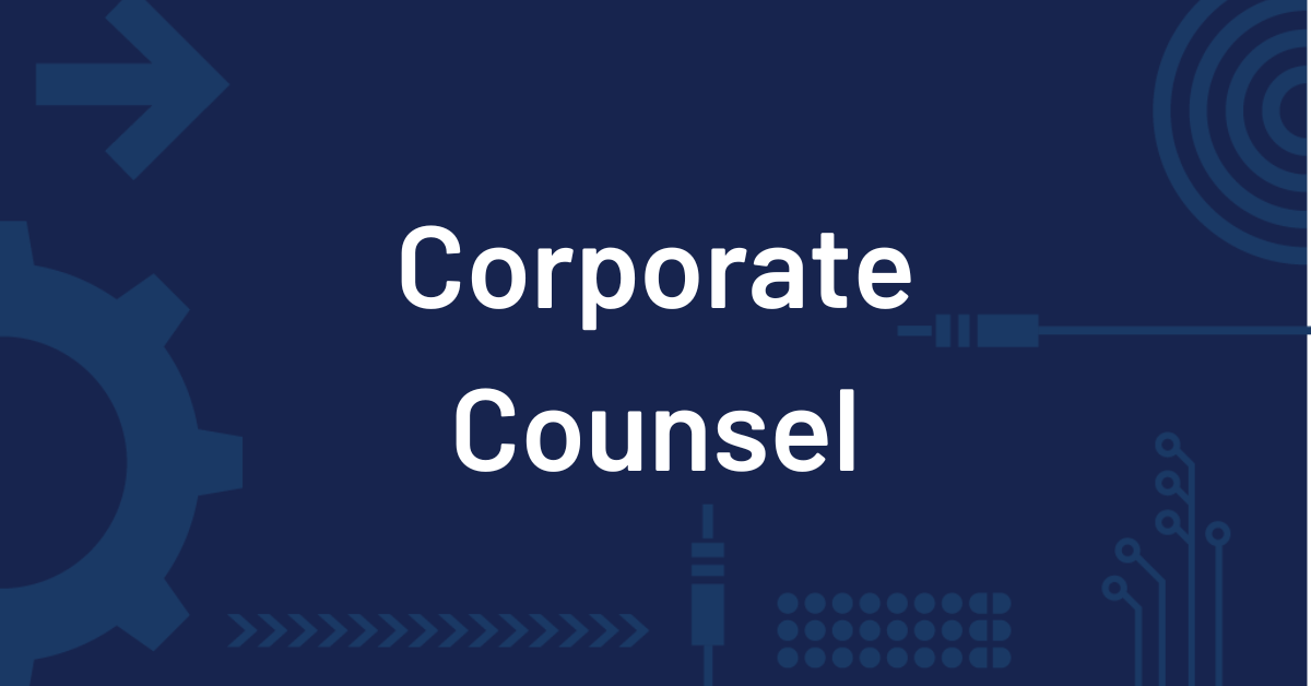 Corporate Counsel Management with Onspring