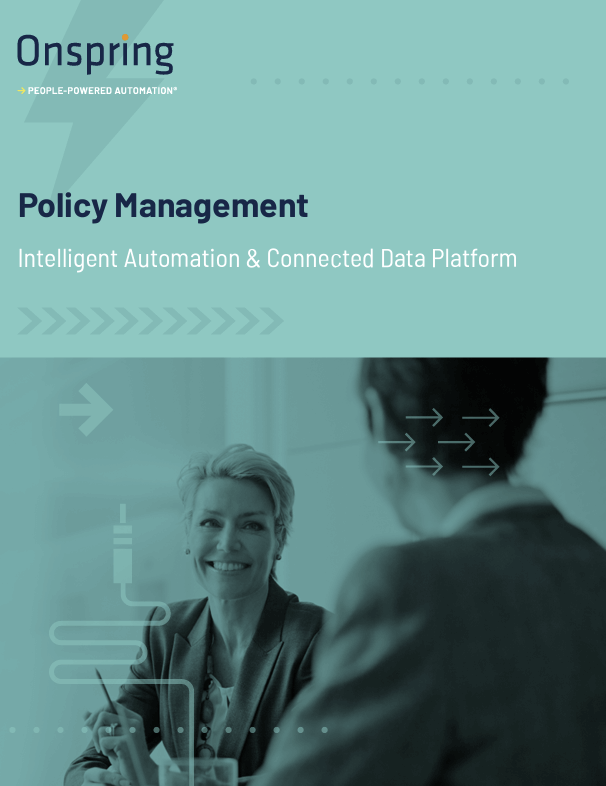 Dig into the details of Onspring's policy management software