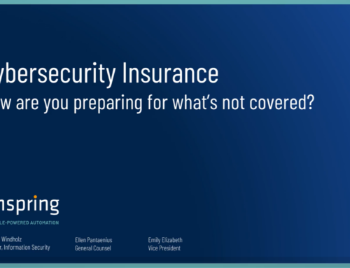 Cybersecurity Insurance On-Demand Webinar