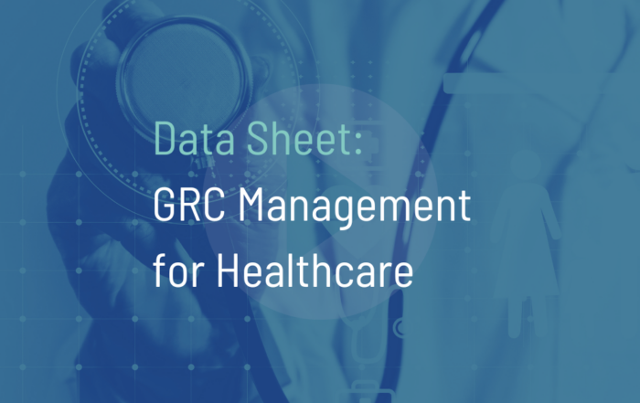 Onspring GRC Management for Healthcare