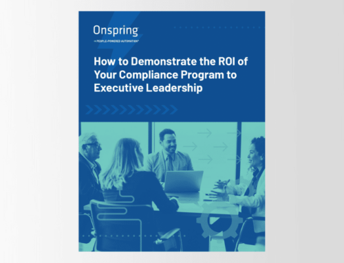 How to Demonstrate the ROI of Your Compliance Program E-Book