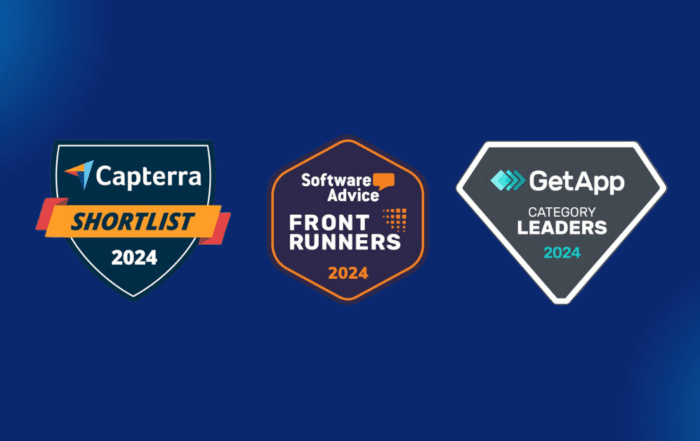 Capterra Software Advice GetApp Badges