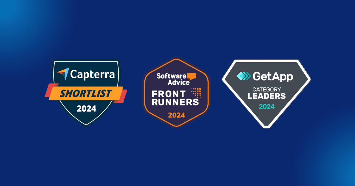 Capterra Software Advice GetApp Badges