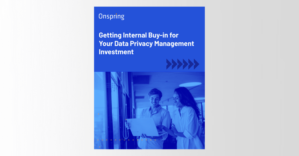 Getting Buy-in for Data Privacy Management E-Book