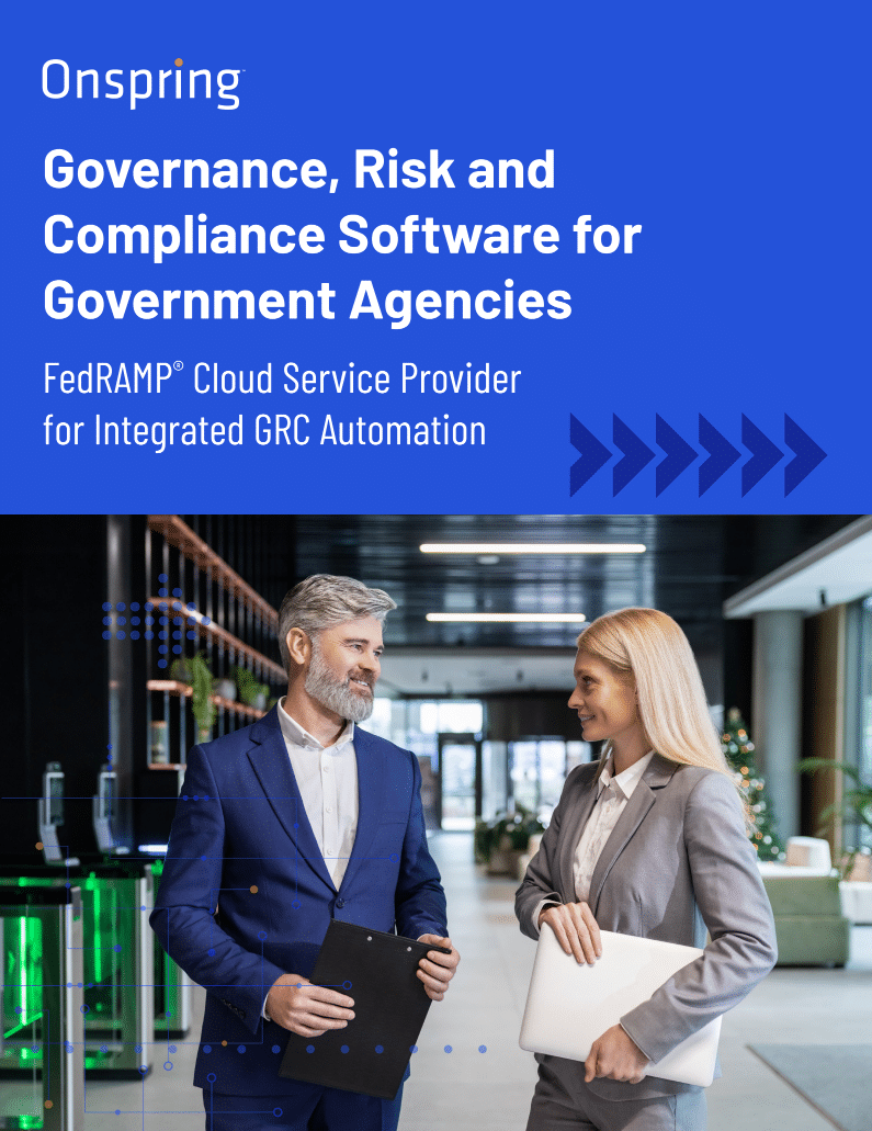Onspring GovCloud GRC Software for Federal Agencies