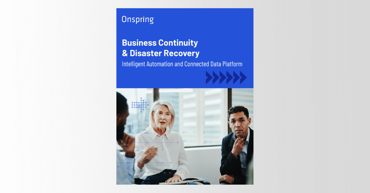 Business Continuity & Recovery Software Data Sheet