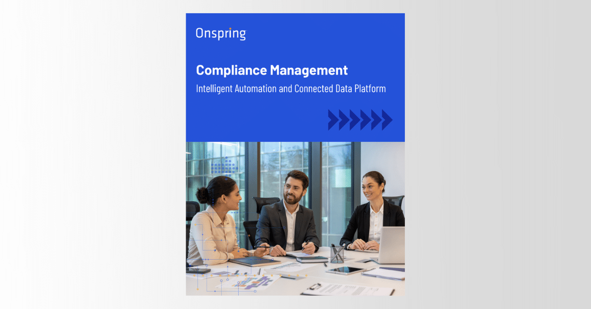 Controls & Compliance Management Data Sheet