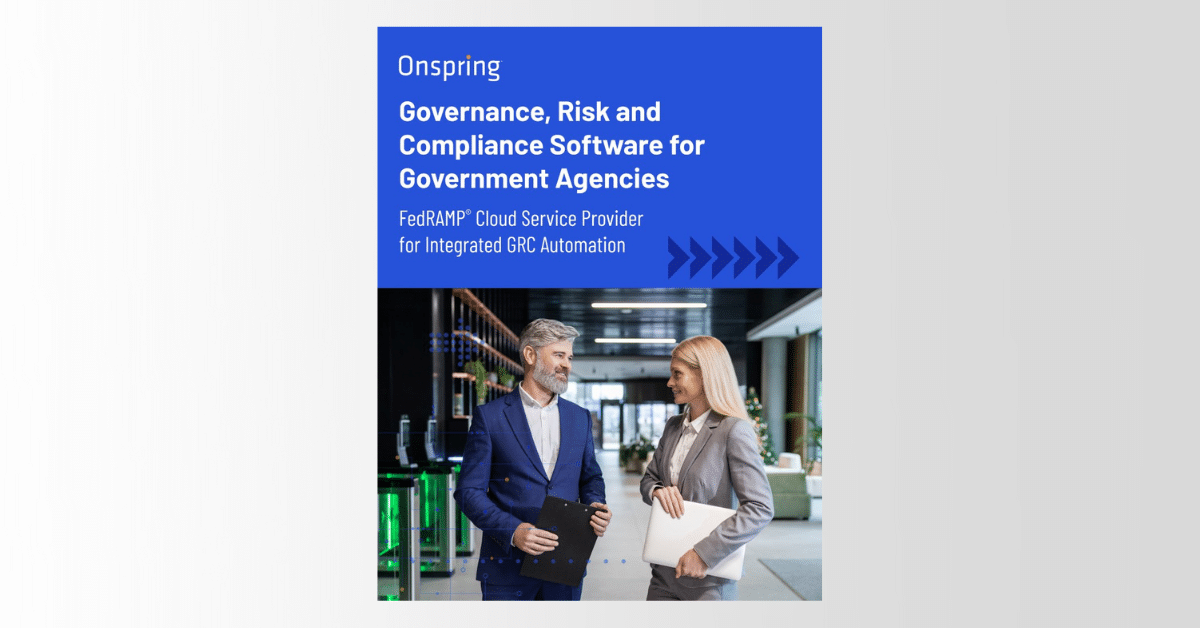 GRC Suite in Onspring GovCloud Data Sheet