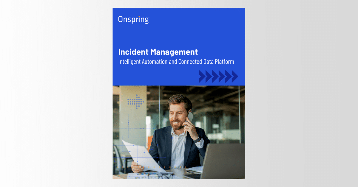 Incident Management Software Data Sheet
