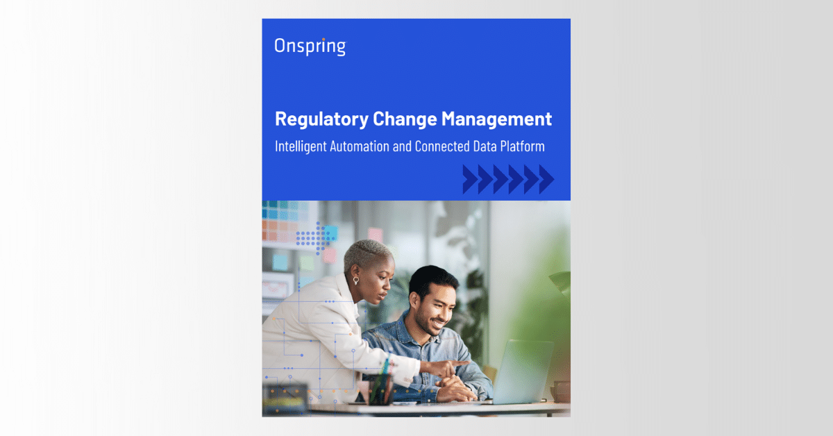 Regulatory Change Management Software Data Sheet
