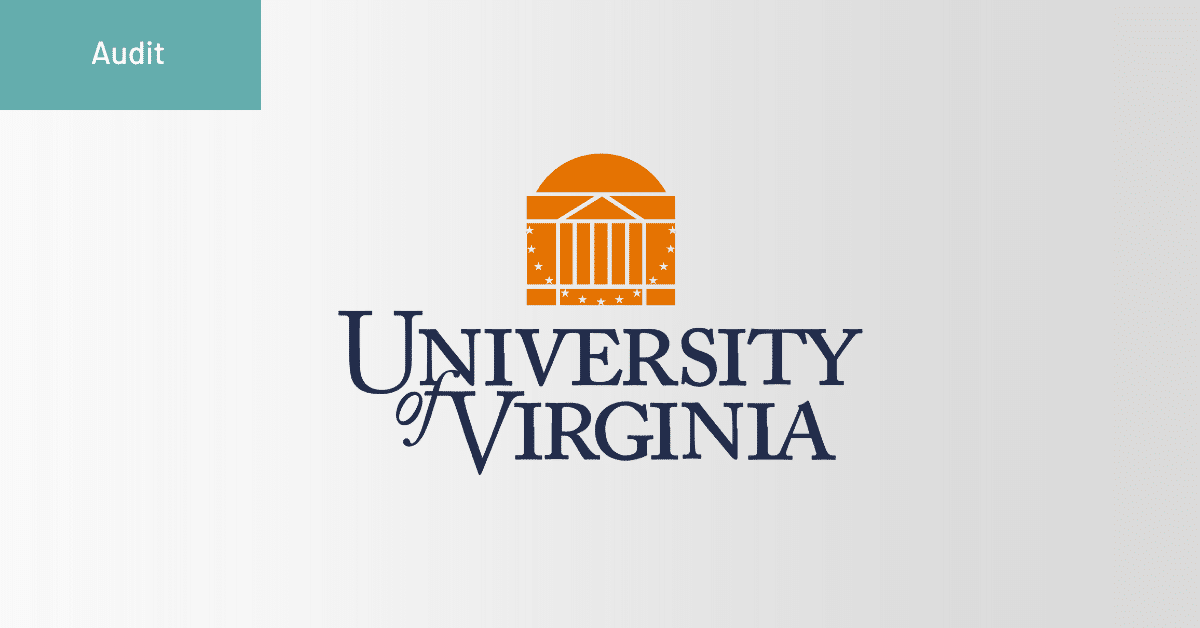 University of Virginia Audit Case Study