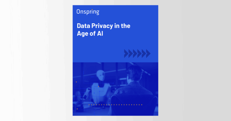 Data Privacy in the Age of AI E-Book - Onspring