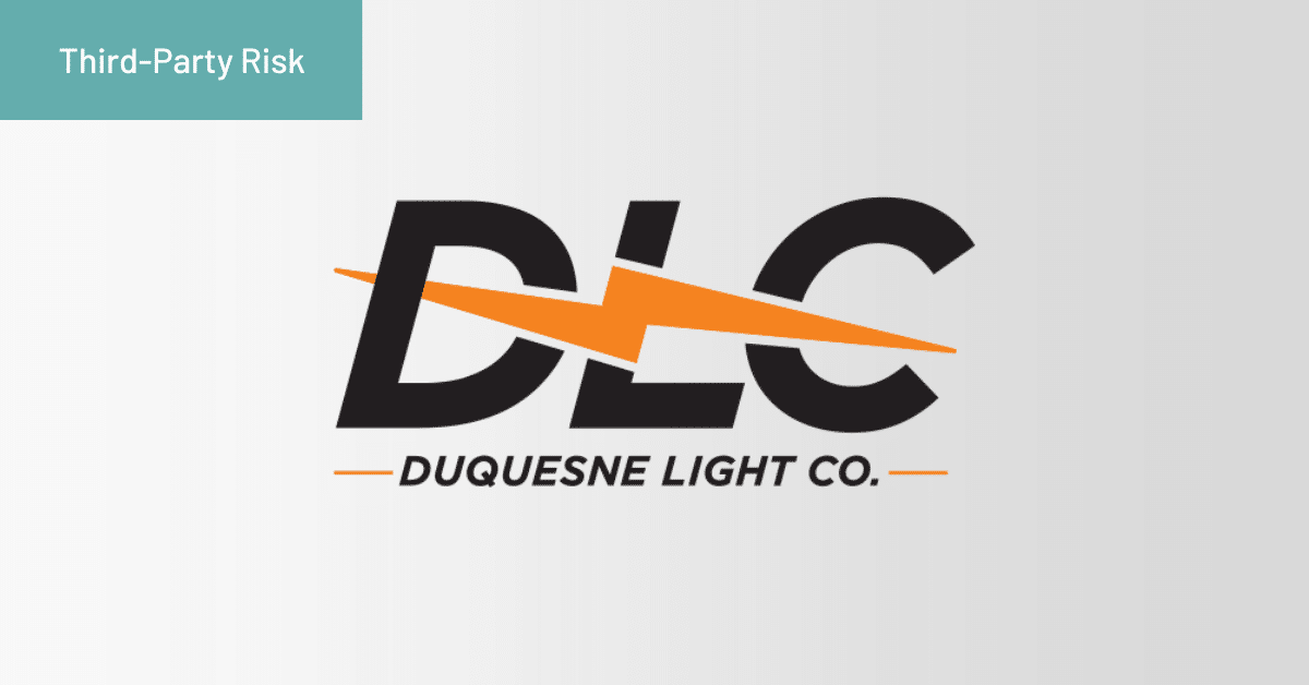 Duquesne Light Company TPRM Case Study