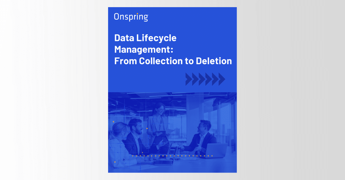 Data Lifecycle Management: From Collection to Deletion E-Book